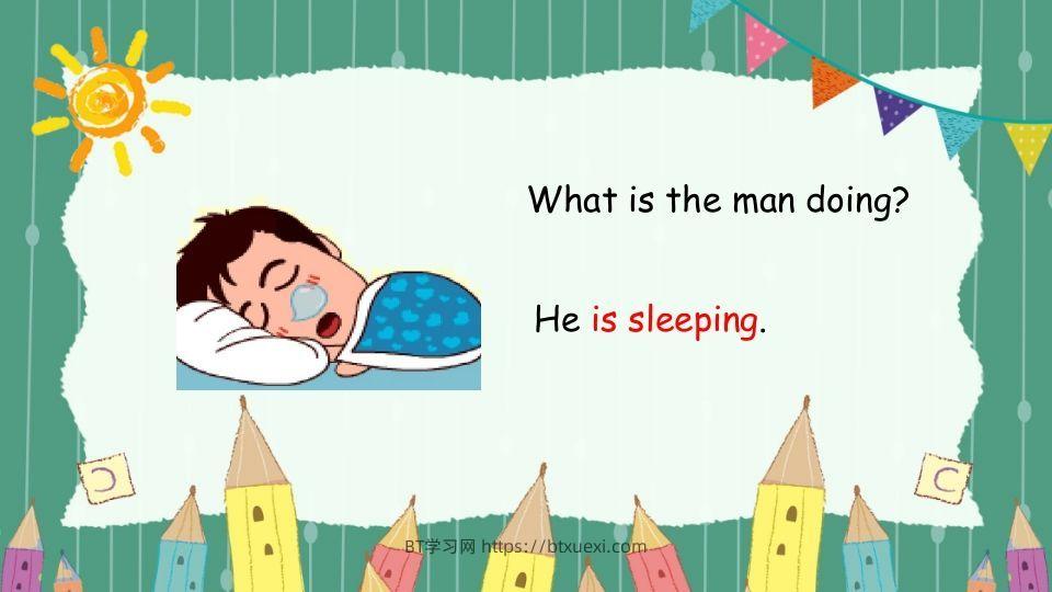 图片[2]-五年级英语下册现在进行时（人教PEP版）-BT学习网