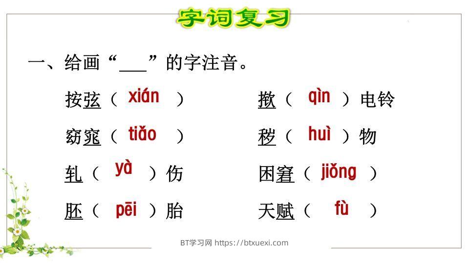 图片[2]-五年级语文下册第8单元知识点课件（部编版）-BT学习网
