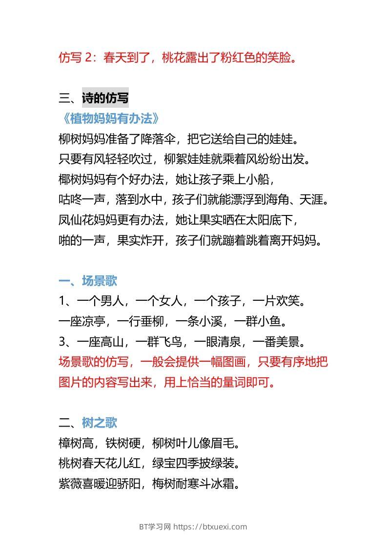 图片[3]-二年级上册语文重点句子仿写-BT学习网