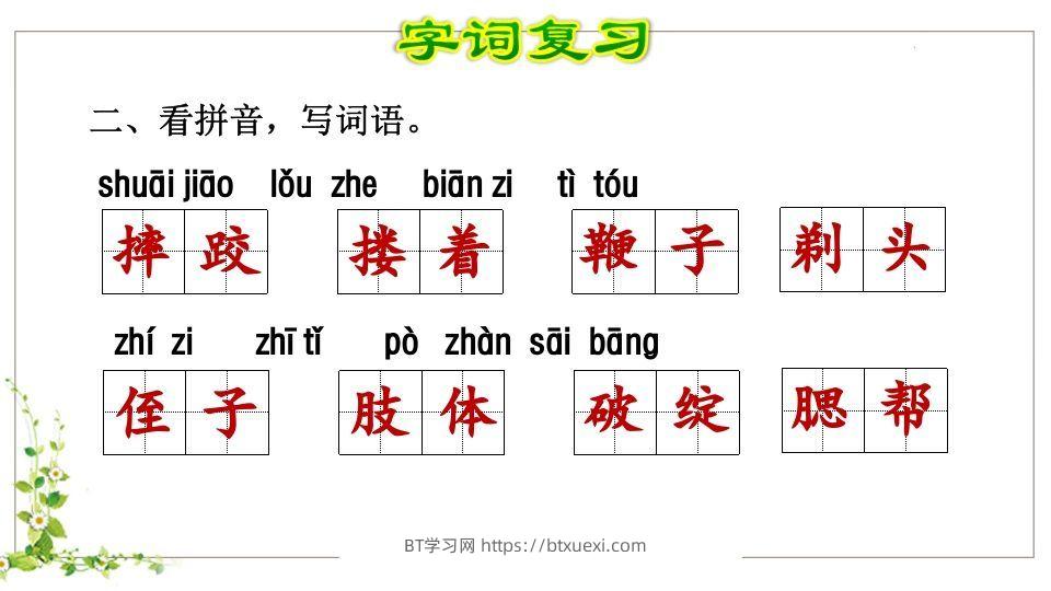 图片[3]-五年级语文下册第5单元知识点课件（部编版）-BT学习网